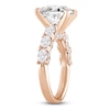 Thumbnail Image 2 of Oval-Cut Lab-Grown Diamond Engagement Ring 4-1/2 ct tw 14K Rose Gold