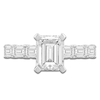 Thumbnail Image 3 of Emerald-Cut Lab-Grown Diamond Engagement Ring 4-1/2 ct tw 14K White Gold