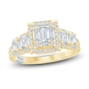Thumbnail Image 1 of Pnina Tornai Baguette & Round-Cut Multi-Diamond Engagement Ring 1-3/8 ct tw 14K Yellow Gold