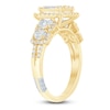 Thumbnail Image 2 of Pnina Tornai Baguette & Round-Cut Multi-Diamond Engagement Ring 1-3/8 ct tw 14K Yellow Gold