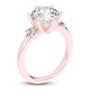 Thumbnail Image 2 of Created By Jared Studio Lab-Grown Round-Cut Diamond Floral Engagement Ring 3-1/5 ct tw 14K Rose Gold