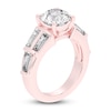 Thumbnail Image 2 of Created By Jared Studio Lab-Grown Round-Cut Diamond Engagement Ring 4-1/2 ct tw 14K Rose Gold