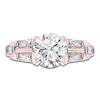 Thumbnail Image 3 of Created By Jared Studio Lab-Grown Round-Cut Diamond Engagement Ring 4-1/2 ct tw 14K Rose Gold