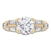 Thumbnail Image 3 of Created By Jared Studio Lab-Grown Round-Cut Diamond Engagement Ring 4-1/2 ct tw 14K Yellow Gold