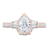 Thumbnail Image 3 of Pnina Tornai Couture Pear-Shaped Diamond Halo Engagement Ring 1-5/8 ct tw 18K Rose Gold