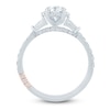 Thumbnail Image 2 of Pnina Tornai Couture Pear-Shaped Diamond Halo Engagement Ring 1-5/8 ct tw 18K White Gold
