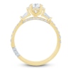 Thumbnail Image 2 of Pnina Tornai Couture Pear-Shaped Diamond Halo Engagement Ring 1-5/8 ct tw 18K Yellow Gold