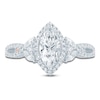 Thumbnail Image 3 of Pnina Tornai Couture Marquise-Cut Halo Engagement Ring 1-5/8 ct tw 18K White Gold