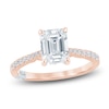 Thumbnail Image 1 of Pnina Tornai Couture Emerald-Cut Diamond Engagement Ring 2-1/4 ct tw 18K Rose Gold