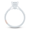 Thumbnail Image 2 of Pnina Tornai Couture Emerald-Cut Diamond Engagement Ring 2-1/4 ct tw 18K White Gold