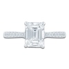 Thumbnail Image 3 of Pnina Tornai Couture Emerald-Cut Diamond Engagement Ring 2-1/4 ct tw 18K White Gold