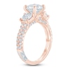 Thumbnail Image 2 of Pnina Tornai Couture Round-Cut Diamond Three-Stone Engagement Ring 3 ct tw 18K Rose Gold