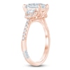 Thumbnail Image 2 of Pnina Tornai Couture Radiant-Cut Diamond Engagement Ring 2-1/2 ct tw 18K Rose Gold