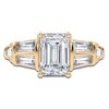 Thumbnail Image 3 of Emerald-Cut Created By Jared Studio Lab-Grown Diamond Engagement Ring 3-1/2 ct tw 14K Yellow Gold
