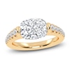 Thumbnail Image 1 of Elongated Cushion-Cut Created By Jared Studio Lab-Grown Diamond Engagement Ring 2-1/3 ct tw 14K Yellow Gold