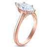Thumbnail Image 2 of Marquise-Cut Lab-Grown Diamond Solitaire Plus Engagement Ring 1-5/8 ct tw 18K Rose Gold (VS2/F)