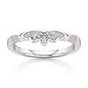 Thumbnail Image 1 of J'Lure Lab-Grown Diamond Scalloped Wedding Band 1/5 ct tw 18K White Gold