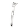 Thumbnail Image 3 of J'Lure Lab-Grown Diamond Scalloped Wedding Band 1/5 ct tw 18K White Gold
