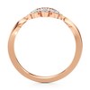 Thumbnail Image 2 of J'Lure Lab-Grown Diamond Scalloped Wedding Band 1/5 ct tw 18K Rose Gold