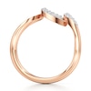 Thumbnail Image 2 of J'Lure Lab-Grown Diamond Wedding Band 1/10 ct tw 18K Rose Gold