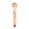 Thumbnail Image 3 of J'Lure Lab-Grown Diamond Wedding Band 1/10 ct tw 18K Rose Gold