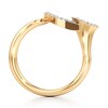 Thumbnail Image 2 of J'Lure Lab-Grown Diamond Wedding Band 1/8 ct tw 18K Yellow Gold