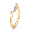 Thumbnail Image 4 of J'Lure Lab-Grown Diamond Wedding Band 1/8 ct tw 18K Yellow Gold