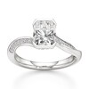 Thumbnail Image 1 of J'Lure Radiant Brilliant-Cut Lab-Grown Diamond Bypass Engagement Ring 2-1/5 ct tw 18K White Gold