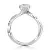 Thumbnail Image 2 of J'Lure Radiant Brilliant-Cut Lab-Grown Diamond Bypass Engagement Ring 2-1/5 ct tw 18K White Gold