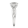 Thumbnail Image 3 of J'Lure Radiant Brilliant-Cut Lab-Grown Diamond Bypass Engagement Ring 2-1/5 ct tw 18K White Gold