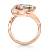 Thumbnail Image 2 of J'Lure Hexagon Portrait-Cut Lab-Grown Diamond Engagement Ring 3 ct tw 18K Rose Gold