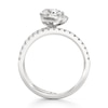Thumbnail Image 2 of J'Lure Heart Brilliant-Cut Lab-Grown Diamond Spiral Engagement Ring 1-3/8 ct tw 18K White Gold