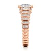 Thumbnail Image 3 of J'Lure Hexagon Brilliant-Cut Lab-Created Diamond Engagement Ring 1-1/3 ct tw 18K Rose Gold