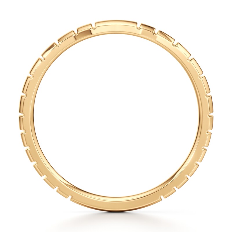 Main Image 2 of J'Lure Contour Wedding Band 18K Yellow Gold