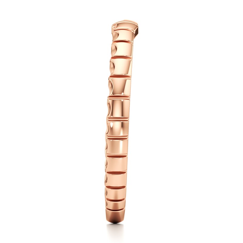Main Image 3 of J'Lure Contour Wedding Band 18K Rose Gold