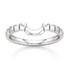Thumbnail Image 1 of J'Lure Contour Wedding Band 18K White Gold