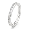 Thumbnail Image 4 of J'Lure Baguette & Round-Cut Lab-Grown Diamond Wedding Band 1/3 ct tw 18K White Gold