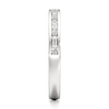 Thumbnail Image 3 of J'Lure Baguette & Round-Cut Lab-Grown Diamond Wedding Band 3/8 ct tw 18K White Gold