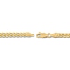 Thumbnail Image 3 of Cuban Curb Chain Bracelet 4.3mm Solid 14K Yellow Gold 8.5"