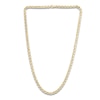 Thumbnail Image 1 of Box Chain Necklace 5mm Solid 14K Yellow Gold 22"