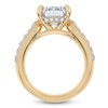 Thumbnail Image 4 of Emerald-Cut Lab-Grown Diamond Engagement Ring 4-1/2 ct tw 14K Yellow Gold