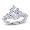Thumbnail Image 1 of Pear-Shaped Lab-Grown Diamond Five-Stone Engagement Ring 4 ct tw 14K White Gold