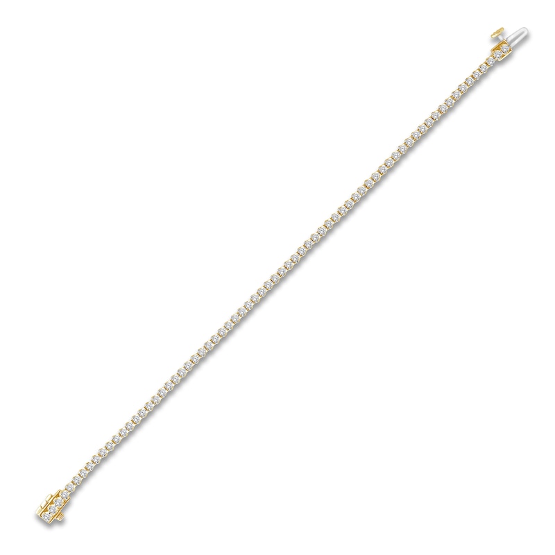 Main Image 2 of Diamond Tennis Bracelet 2 ct tw 14K Yellow Gold 7.25"