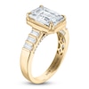 Thumbnail Image 2 of Vera Wang VOW Emerald-Cut Lab-Grown Diamond Engagement Ring 4-1/2 ct tw 14K Yellow Gold