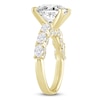 Thumbnail Image 2 of Oval-Cut Lab-Grown Diamond Engagement Ring 4-1/2 ct tw 14K Yellow Gold