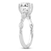 Thumbnail Image 2 of Oval-Cut Lab-Grown Diamond Engagement Ring 2-1/2 ct tw 14K White Gold