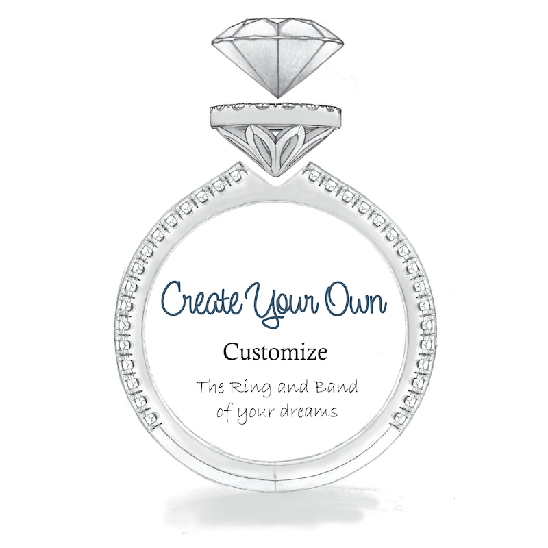 Main Image 1 of Jared Lab-Created Bridal Sku