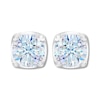 Thumbnail Image 1 of THE LEO First Light Diamond Solitaire Earrings Round 3/4 ct tw 14K White Gold (I1/I)