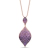 Thumbnail Image 0 of Le Vian Natural Amethyst Necklace 14K Strawberry Gold