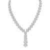 Thumbnail Image 0 of Jared Atelier X Shy Diamond Flower Necklace 60-7/8 ct tw Pear/Round 18K White Gold 18"